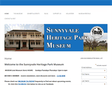 Tablet Screenshot of heritageparkmuseum.org